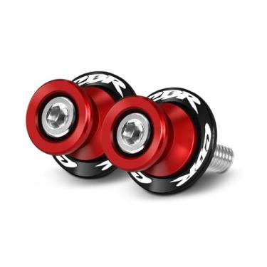 Imagem de MFGZD para Honda Motorcycle Swingarm Spools Slider, CNC 8MM Swingarm Spools Sliders Stand For CBR1000RR CBR600RR CBR500RR CBR400RR CBR250RR CBR900RR CBR650R CBR250RR e outros modelos