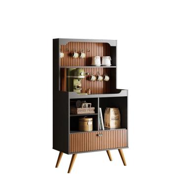 Imagem de Cantinho Do Café Rubi Preto Com Tauri Ripado - Lukalian