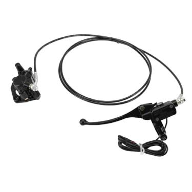 Imagem de aqxreight Conjunto de Freio Traseiro Melhora o Desempenho de Frenagem, Pinça de Freio de Segurança Otimizada, Linha de Alavanca para Scooter Elétrica