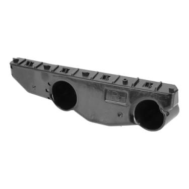 Imagem de Motoforti Suporte de para-choque, suporte de retenção de para-choque dianteiro do lado direito, para Nissan Sentra Sedan 2013-2015, ABS, nº 622243SH0A, preto, 1 peça