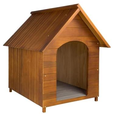 Imagem de Casa de Cachorro em Madeira Gigante N6 Pintada – Casinha Pet Resistente, Ecológica e Impermeabilizada para Cães Grandes