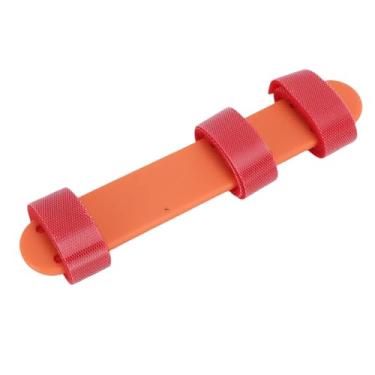 Imagem de GOWENIC Assistente de Pulso para Violino, Treinador de Pulso Reto Ergonomicamente Projetado para Violinistas, 5,9 X 1,0 pol. para Iniciantes (Laranja)