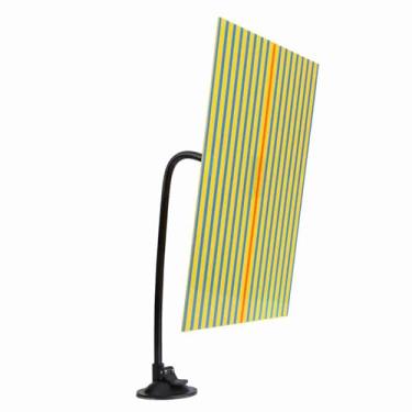 Imagem de Xiuganpo Placa refletora de linha de reparo de amassados, ferramenta de remoção de amassados, placa de linha refletora para carroceria automotiva, reparo sem pintura de porta de carro, com base de