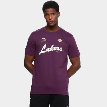 Imagem de Camiseta NBA Mitchell & Ness Cursive Masculina-Masculino