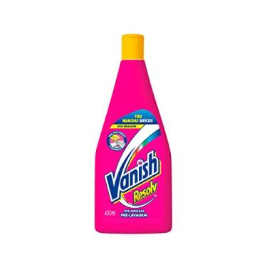 Imagem de Vanish Tira Manchas Pré Lavagem Resolv 450Ml Para Roupas Coloridas