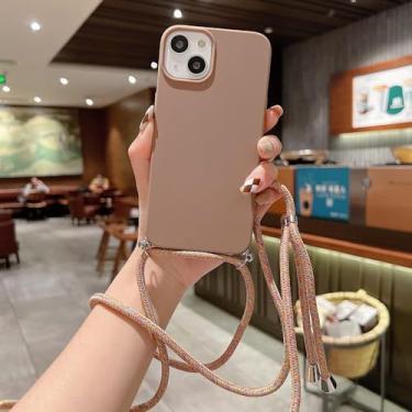 Imagem de Capa para celular com acessório de cordão que pode ser pendurado na corrente do pescoço para Xiaomi para Redmi Note 10 9S 9 8T 8 7A 7 6 a,X8,Para Note 10 4G