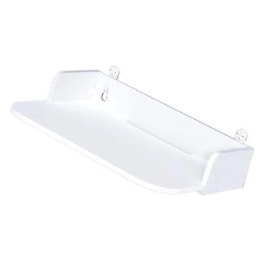 Imagem de Cryfokt Prateleira do Projetor de Montagem na Parede que Economiza Espaço Rack de Armazenamento Decorativo para Quarto e Escritório, Suporte de Placa Artificial Durável para Armazenamento Versátil (S)