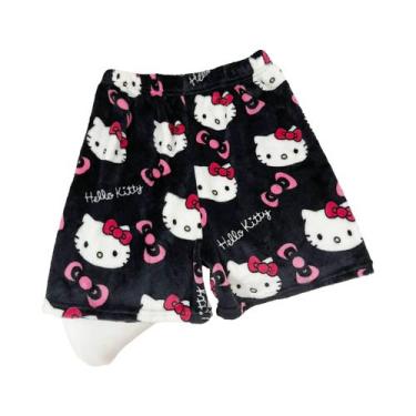 Imagem de Pijamas De Flanela Hello Kitty Para Mulheres Em Tamanho plus Para O Ha