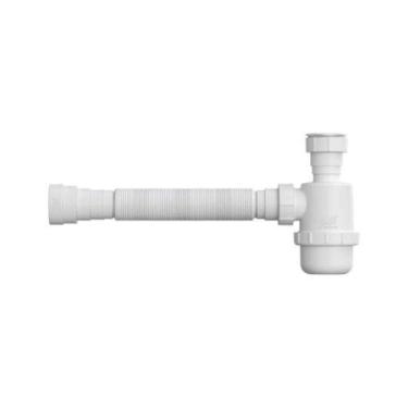 Imagem de Sifão Copo Universal Branco - Herc - Para Pias E Tanques