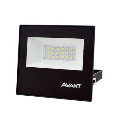 Imagem de Refletor Led Slim 20w 6500k Bivolt - Iluminação Externa E Segurança - 