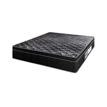 Imagem de Cama Box Queen Portobel + Colchão Queen Portobel Diplomata Orthopedic com Espuma D-45 65x158x198 cm - Preto