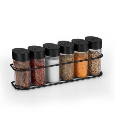 Imagem de Porta Temperos E Condimentos De Paredes 6 Potes - Arthi