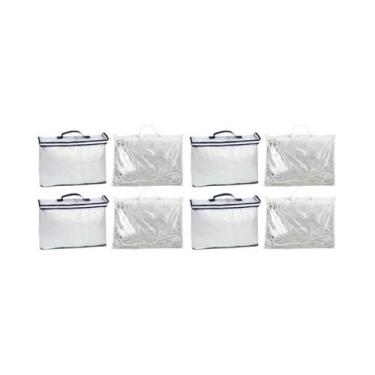 Imagem de Saco De Armazenamento Transparente De PVC Portátil Para Embalagem De R