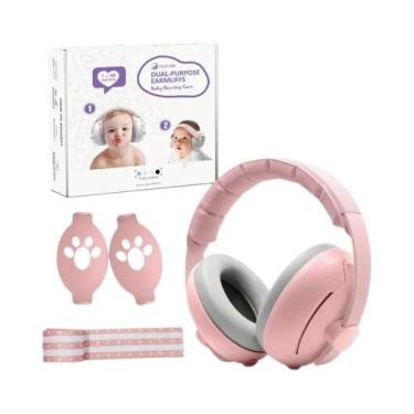 Imagem de Fones De Ouvido De Proteção Auditiva Para Bebês Com Redução De Ruído D