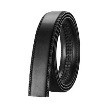 Imagem de Cinto Masculino De Couro Genuíno Em Couro De Vaca Sem Fivela Estilo Co