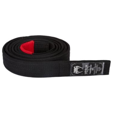 Imagem de Faixa de Jiu-Jitsu Adulto Venum - Preta-Unissex