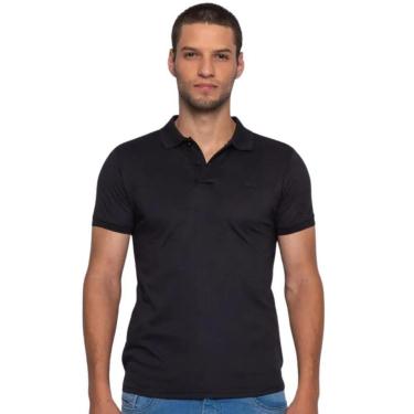 Imagem de Camisa Polo Masculina Fatal Preta 30171 Preto-Masculino