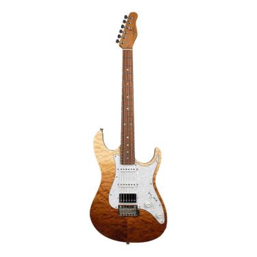 Imagem de Guitarra Tagima Stella Dw Tbwf Df Pw Transparent Brown