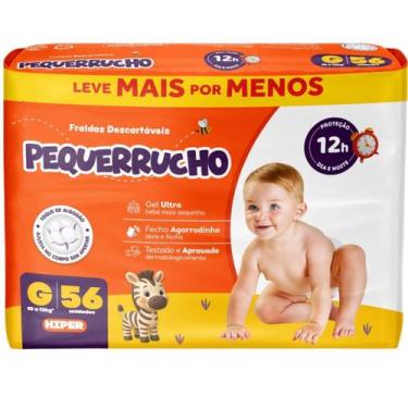Imagem de Fralda Descartável Pequerrucho Hiper Todos Os Tamanhos - Piquitucho, G