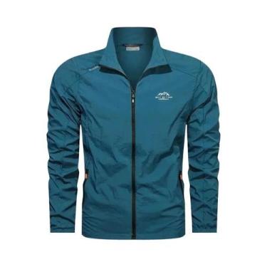 Imagem de Jaqueta Masculina De Verão Com Proteção UV UPF100+, Corta-Vento Respir