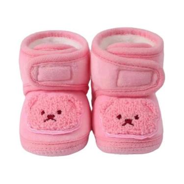 Imagem de Sapatos De Inverno Para Bebês E Crianças Pequenas, Quentes E Grossos, 