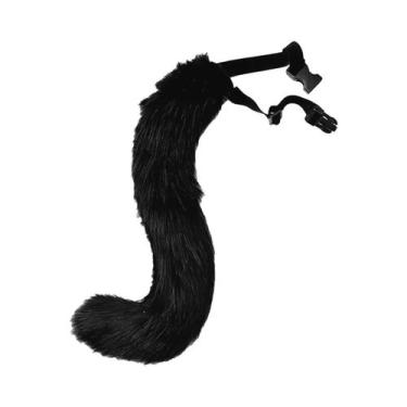 Imagem de Conjunto De Máscara, Cauda E Luvas De Raposa Para Fantasia De Gato, Ac