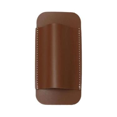 Imagem de Bainha De Couro Genuíno Para Canivete Dobrável EDC, Suporte De Cintura