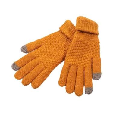 Imagem de Luvas Unissex Quentes De Inverno Com Tela Sensível Ao Toque, Luvas De 