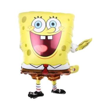 Imagem de Balões De Folha Do Bob Esponja E Patrick Estrela Para Festa De Anivers