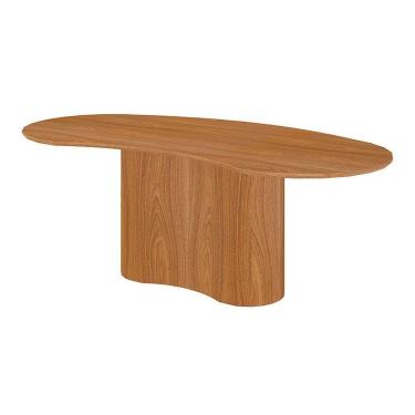 Imagem de Mesa De Jantar Orgânica De Madeira - 6037 Garapa - Verniz