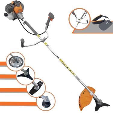 Imagem de Roçadeira Profissional Tekna Rl430p 43cc 1,7hp 4 Em 1