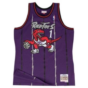 Imagem de Regata Mitchell & Ness NBA Swingman Jersey Toronto Raptors Road 1998-99 Tracy Mcgrady M...