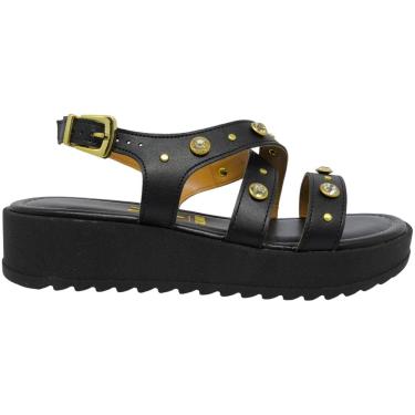 Imagem de Sandália Papete Feminina Casual Dia a Dia Passeio Trabalho Verão Conforto Flatform Vizzano 6492.330