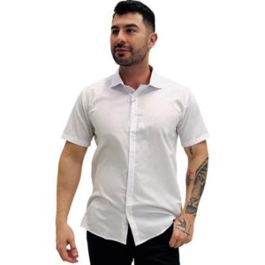 Imagem de Camisa Raphy Slim Manga Curta Masculina-Masculino