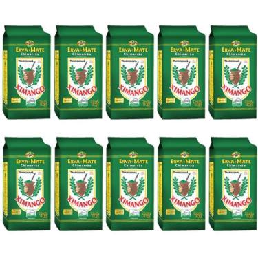 Imagem de Kit 10 Erva-mate De Chimarrão Mate Tradicional 1kg Ximango