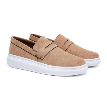 Imagem de Sapato Mocassim Masculino Casual Slip On Leve Confortável para Trabalh