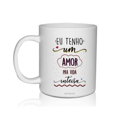 Imagem de Caneca Acrílico Eu Tenho Um Amor Dia Dos Namorados Krystalon