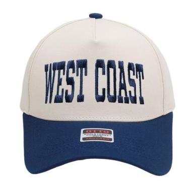 Imagem de Boné de beisebol, chapéu liso de algodão, bordado na costa oeste - Yiw