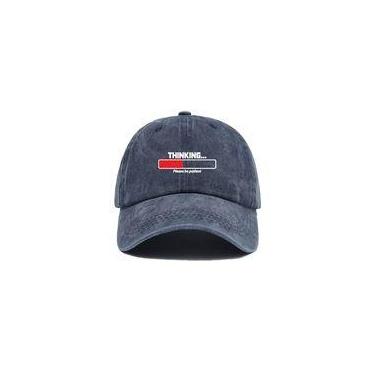 Imagem de Boné de beisebol vintage lavado de algodão Trucker para adulto - Yiwei