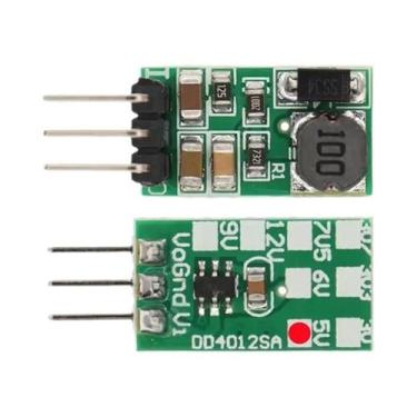 Imagem de Módulo Conversor Buck Step-Down 1A DC 5-40V Para 3V 3.3V 3.7V 5V 6V 7.