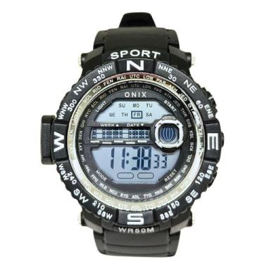 Imagem de Relógio Masculino Onix Digital IT889 Preto  Resistente à Água 5 ATM, C