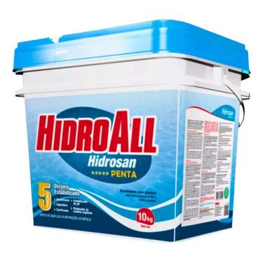 Imagem de Cloro Hidroall Hidrosan Penta Multiação 10kg