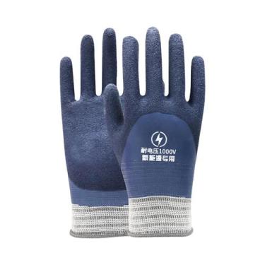 Imagem de Luvas De Eletricista 1000V Para Homens, Luvas De Segurança Isoladas De