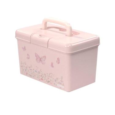 Imagem de Caixa Organizadora Farmácia 1,7 Lts Farmacinha Plasútil, Jardim Encant