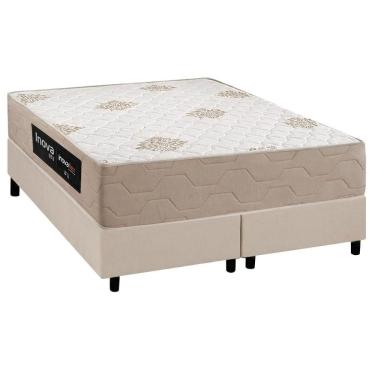 Imagem de Cama Box Queen + Colchão Molas Inovaflex D33 Inova Plus