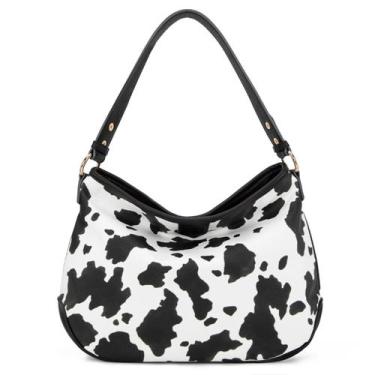 Imagem de Bolsa Hobo Montana West MWC-085CCOW-BK para mulheres preta