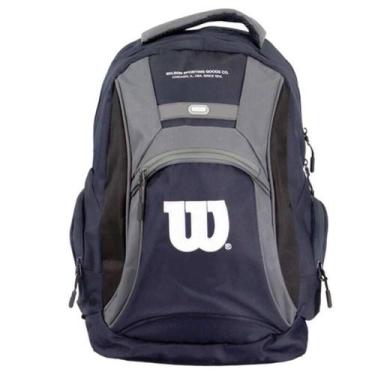 Imagem de Mochila Wilson Tenista 45cm Porta Raquete Notebook 34 Lts -, Azul
