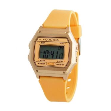 Imagem de Relógio Cosmos Feminino Ref: Os48863y Digital Vintage Dourado