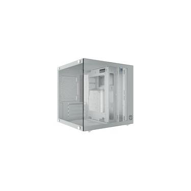 Imagem de Gabinete Gamer Bluecase Life BG-066, Micro-ATX, Mini-ITX, Lateral em Vidro, Sem Fonte, Branco - BG-066WBX