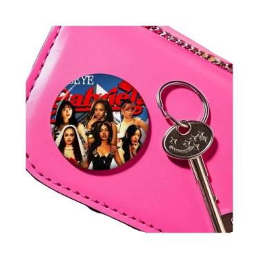 Imagem de Broches De Metal Com Ícone De Banda Musical K-KATSEYE, Acessórios Para